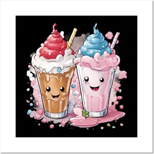 Kawaii Milkshake Posters and Art